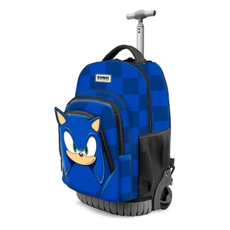 Sonic The Hedgehog Fan GTS Trolley Backpack Sight Blue
