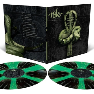 NILE In Their Darkened Shrines BLACK GREEN 2LP