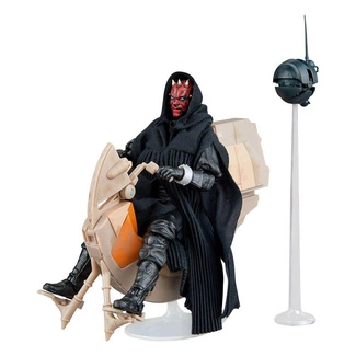 Star Wars Episode I Black Series Vehicle with Action Figure Darth Maul & Sith Speeder 25th Anniversary