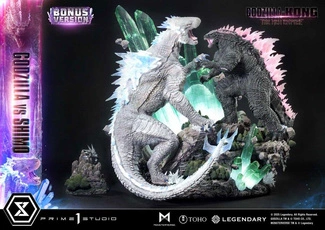 The New Empire Ultimate Diorama Masterline Series Statue Godzilla vs Shimo Bonus Version 86 cm