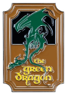 Lord of the Rings Magnet The Green Dragon (Enamel) 7 cm