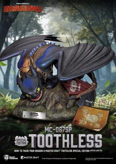 How To Train Your Dragon 2 Master Craft Statue Toothless 38 cm