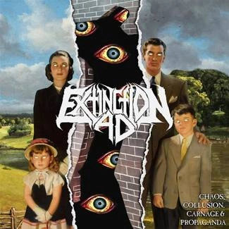 EXTINCTION A.D. Chaos Collusion Carnage & Propaganda CD DIGIPAK
