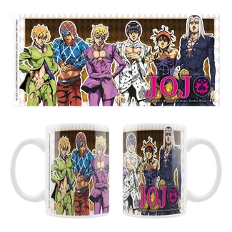 Golden Wind Ceramic Mug Main Characters