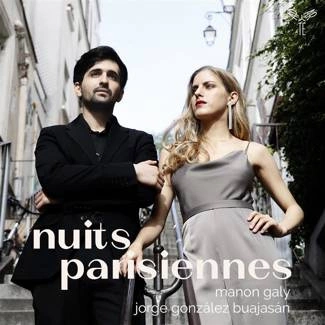 MANON GALY JORGE GONZALEZ BUAJASAN Nuits Parisiennes CD DIGIPAK