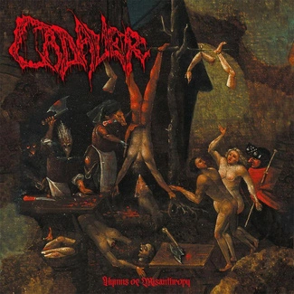 CADAVER Hymns Of Misantrophy SPLATTER LP