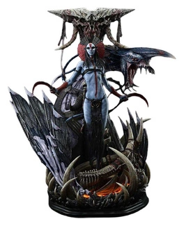 Fire and Ash (Film) Real Elite Masterline Series Statue 1/4 Varang & Nightwraith Avatar Legacy Collection Bonus Version 96 cm