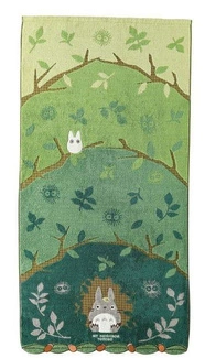 My Neighbor Totoro Large Bath Towel Totoro Forest Tunnel 60 x 120 cm
