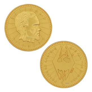 The Elder Scrolls Collectable Coin Septim Misty Gold Edition