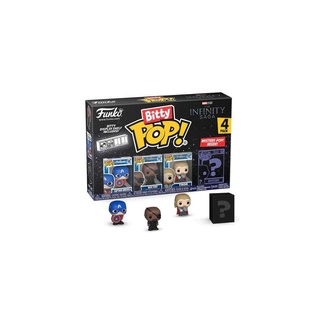 Marvel Bitty Funko POP! figurka 4-Pack Captain America 2,5 cm