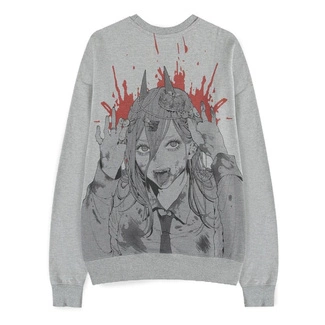 Chainsaw Man Sweater Power Grey Melange