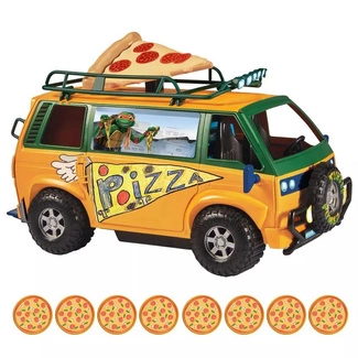 Mutant Mayhem Vehicle Pizzafire Van 20 cm