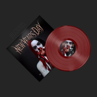 NEW YEARS DAY Half Black Heart LP RED