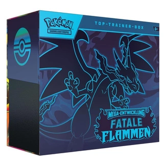 Pokémon ME02 Fatale Flammen Top Trainer Box *German Version*