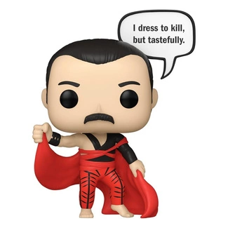 Queen Funko POP! Rocks Vinyl Figur Freddie Mercury (I Dress to Kill) 9 cm