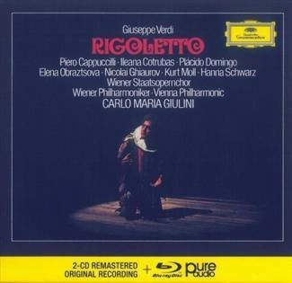 GIULINI, CARLO MARIA Verdi Rigoletto (2cd + Blu-ray Audio) 3BOX