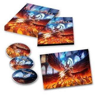 HAMMERFALL Live Against The World CD+BLURAY 2CD+ BLURAY