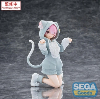 Zero Starting Life in Another World Yumemirize PVC Statue Ram Mofumofu Pack 11 cm