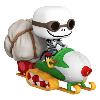 Nightmare before Christmas Funko POP! Rides figurka Jack w/Goggles & Snowmobile 18 cm