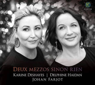 DESHAYES HEIDAN Deux Mezzos Sinon Rien CD DIGIPAK