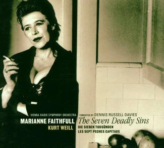 FAITHFULL, MARIANNE, RADIO SYMPHONY ORCHESTRA VIEN Kurt Weill: The Seven Deadly Sins 2LP