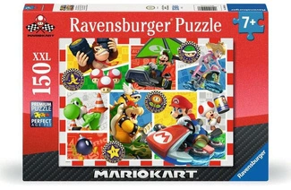Super Mario Children's Jigsaw Puzzle XXL Fun with Mario Kart (150 pieces)