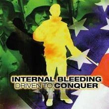 INTERNAL BLEEDING Driven To Conquer BLUE 2LP