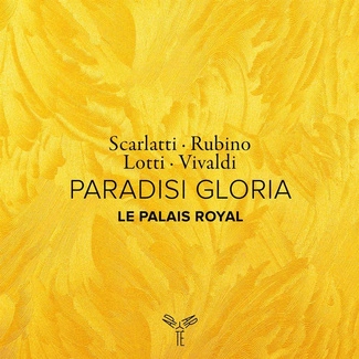 LE PALAIS ROYAL JEAN-PHILIPPE SARCOS Paradisi Gloria Scarlatti Rubino Lotti Vivaldi CD DIGIPAK