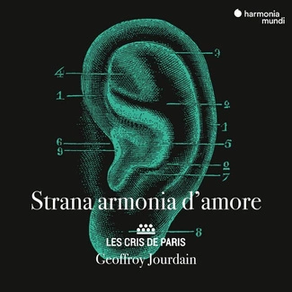 LES CRIS DE PARIS GEOFFROY JOURDAIN Strana Armonia D Amore CD DIGIPAK