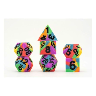 MDG Dice Set Pride Rainbow Flag