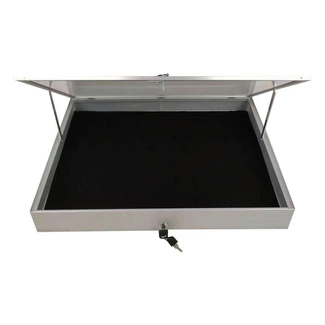 Evoretro Aluminum Display Case Silver