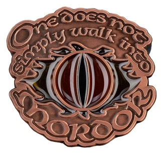 Lord of the Rings Collectors Pin One Does Not Simply Walk Into Mordor 4 cm