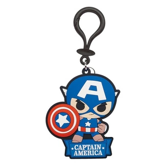 Marvel Soft Touch PVC Bag Clip Captain America