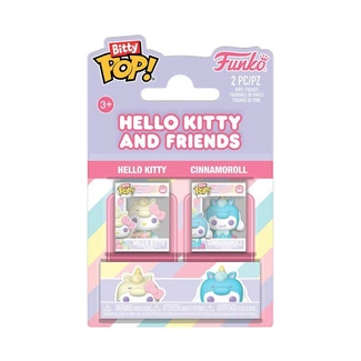 Hello Kitty Bitty Funko POP! figurka 2-Pack HK & Cinnamonroll 2,5 cm
