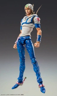 Steel Ball Run Super Chozokado Action Action Figure Johnny Joestar 15 cm