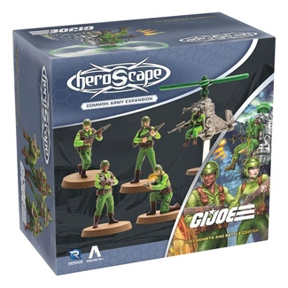 G.I.Joe Heroscape Army Expansion Greenshirts & Battle Copter (Common) *English Version*