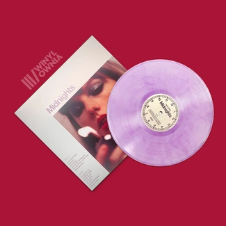 Taylor Swift Midnights LP Lavender Marbled