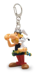 Asterix and Idefix Keychain