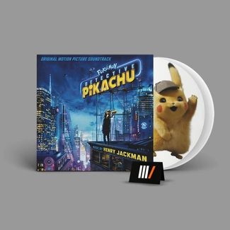 HENRY JACKMAN Pokémon Detective Pikachu 2LP WHITE