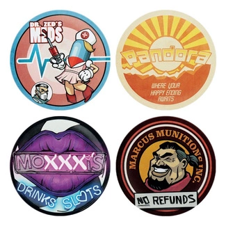 Borderlands Coaster 4-Pack