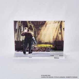 Final Fantasy VII Rebirth Acrylic Diorama Barret Key Art