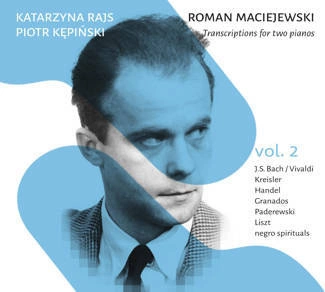 KATARZYNA RAJS & PIOTR KĘPIŃSKI Maciejewski Transkrypcje Na Dwa Fortepiany Vol. 2 CD