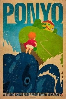 Ponyo PLAKAT