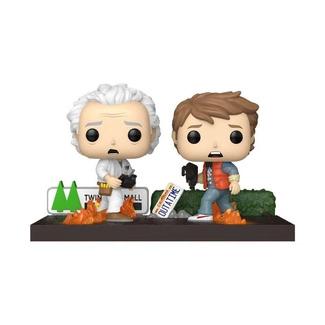 Back to the Future POP Moments figurka Doc&Marty 9 cm