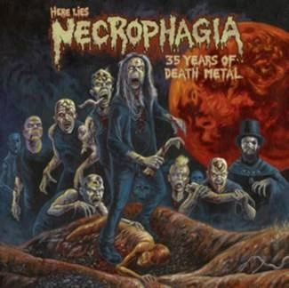 NECROPHAGIA Here Lies Necrophagia 35 Years Of Death Metal CD