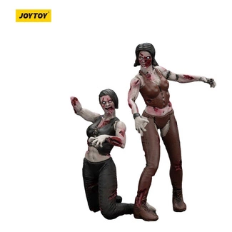 Zombie Dark Source Action Figures 2-Pack Female wrestlers 8 cm
