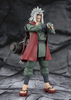 Naruto S.H.Figuarts Action Figure Jiraiya Hidden Leaf Heroic Master Sage (Sage Mode Set) 17 cm