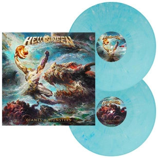 HELLOWEEN Giants & Monsters LIGHT BLUE 2LP