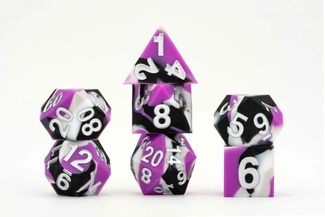 MDG Dice Set Pride Asexual Flag