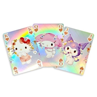 Sanrio Playing Cards Hello Kitty & Friends Holographic